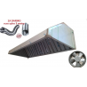 Okap Gastronomiczny 250x70x40 Filtry Wentylator