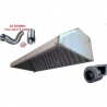 Okap Gastronomiczny 250x70x40 Filtry TurbinaMEGA