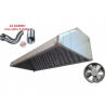 Okap Gastronomiczny 170x70x40 Filtry Wentylator