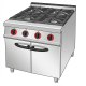 Profesjonalna Kuchnia Gazowa 4-Palnikowa z Szafką