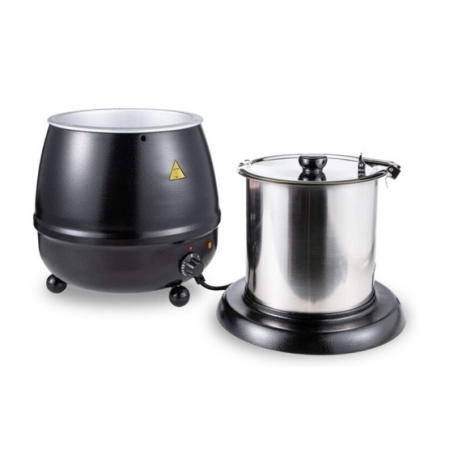 Kociołek na Zupę 10L Elektryczny - Podgrzewacz Gastronomiczny 400W