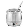 Kociołek na Zupę 10L Elektryczny - Podgrzewacz Gastronomiczny 400W - INOX