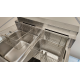 Frytownica Gazowa 2-komorowa 12L (2x6L)