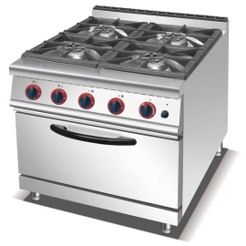 Kuchnia Gazowa 4-Palnikowa z Piekarnikiem Gazowym