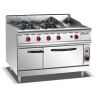 Kuchnia Gazowa 4 Palniki + Grill + Piekarnik 1200x900x920 LPG