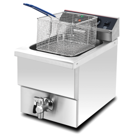 Frytownica elektryczna 12L z kranikiem 3.25kW gastronomiczna