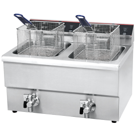 Frytownica Elektryczna 2-Komorowa 2x12L