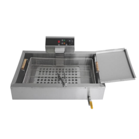 Frytkownica Elektryczna do Pączków, Chrustu i Zakręconego Ziemniaka 16L (Moc 3,9 kW)