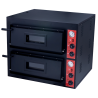 Piec do pizzy elektryczny dwupoziomowy 8.4kW 380V 350°C