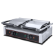 Elektryczny grill kontaktowy podwójny Góra/Dół Ryflowany 845mm