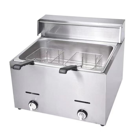 Frytownica Gazowa 2-komorowa 12L (2x6L)