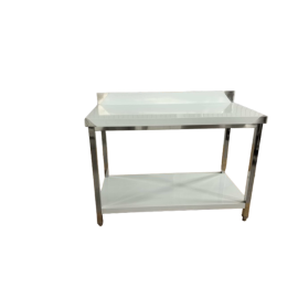 Stół gastronomiczny 100 x 60 cm x 85 cm z Półką pełną