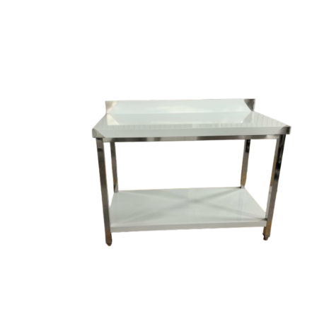 Stół gastronomiczny 100 x 60 cm x 85 cm z Półką pełną